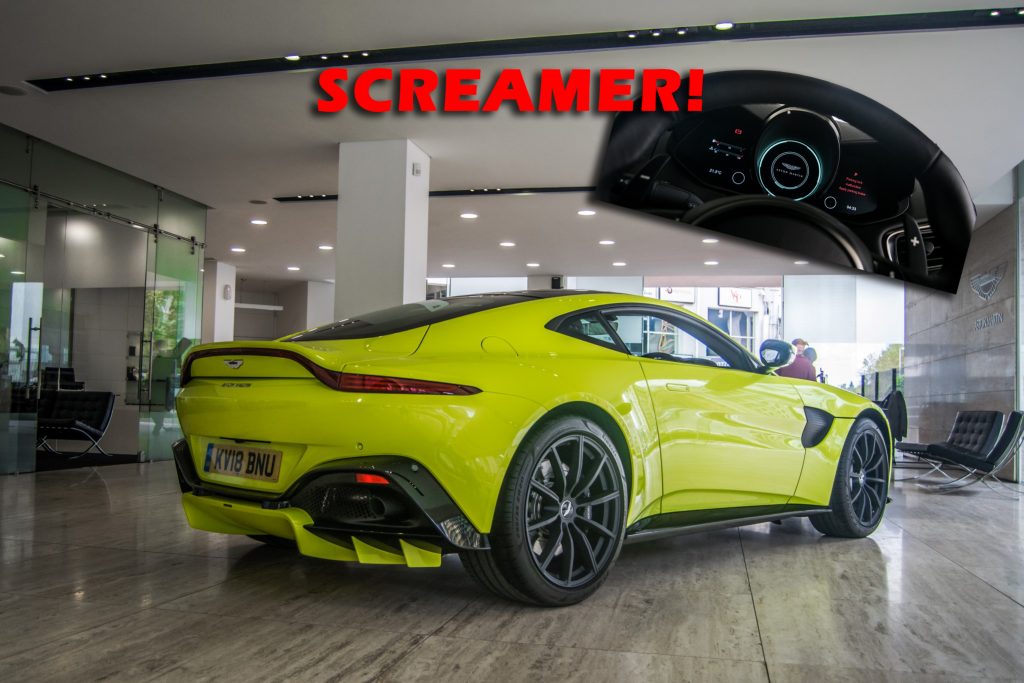 Video | Revving the New Aston Martin Vantage (2018) – Sound